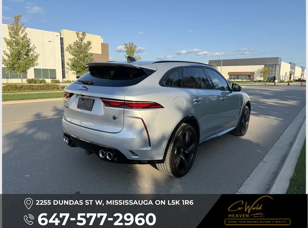 Used 2022 Jaguar F-PACE SVR