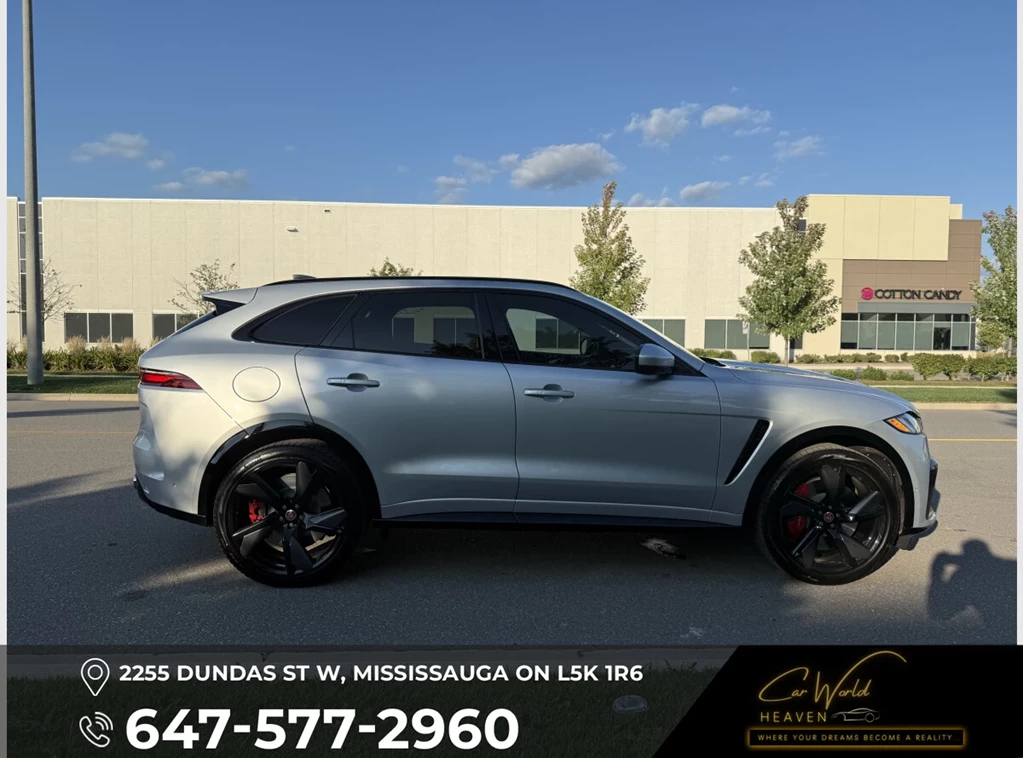 Used 2022 Jaguar F-PACE SVR