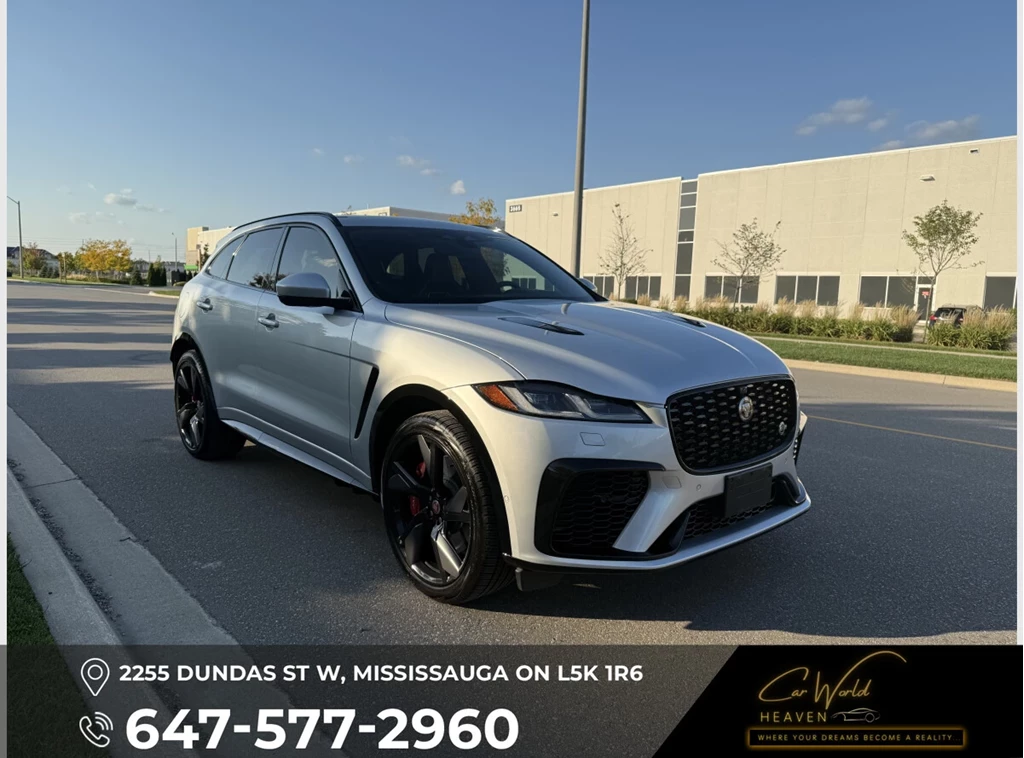 Used 2022 Jaguar F-PACE SVR