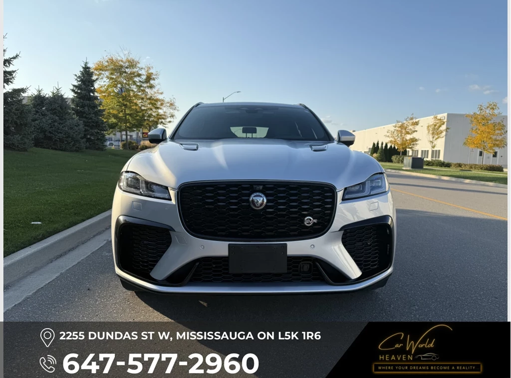 Used 2022 Jaguar F-PACE SVR