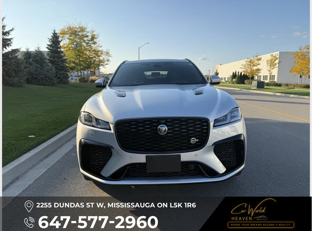 Used 2022 Jaguar F-PACE SVR