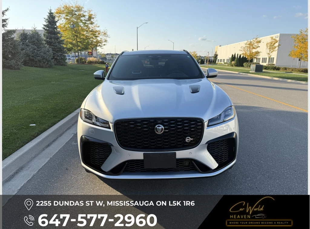 Used 2022 Jaguar F-PACE SVR