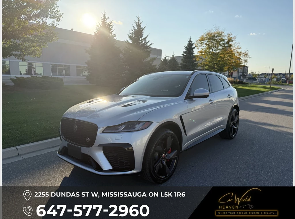 Used 2022 Jaguar F-PACE SVR