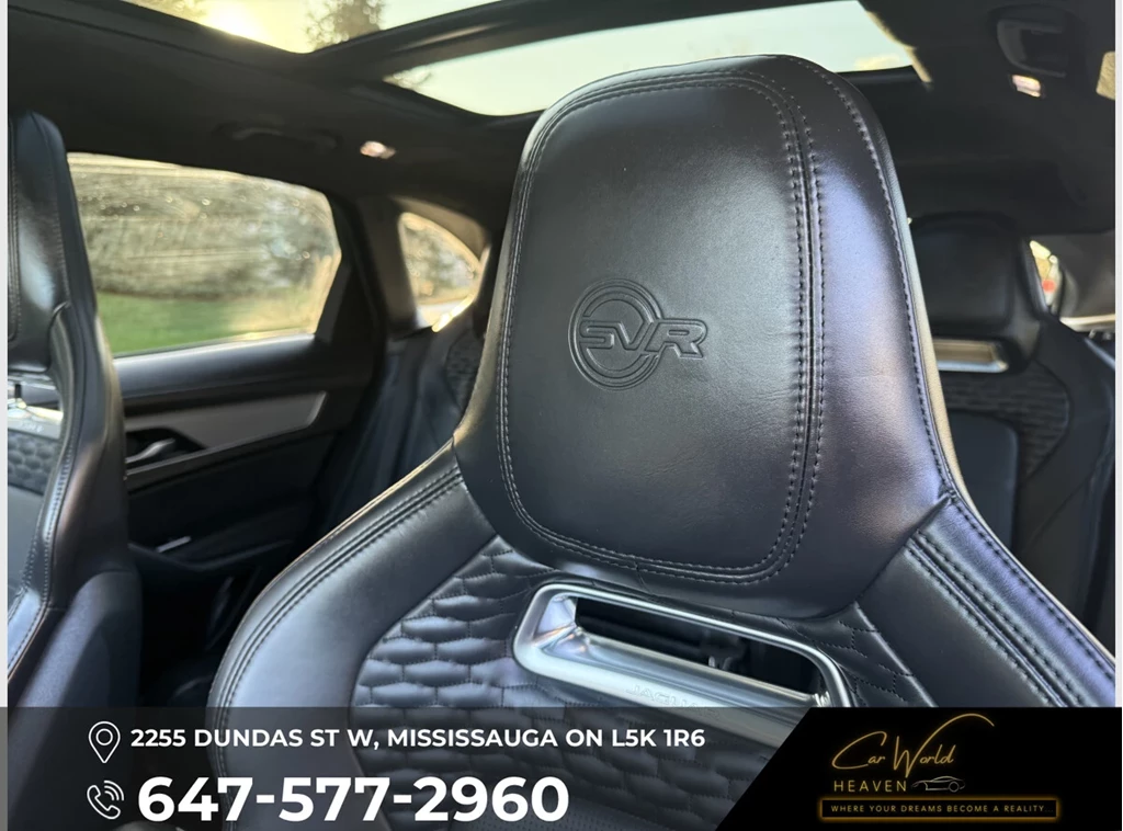 Used 2022 Jaguar F-PACE SVR