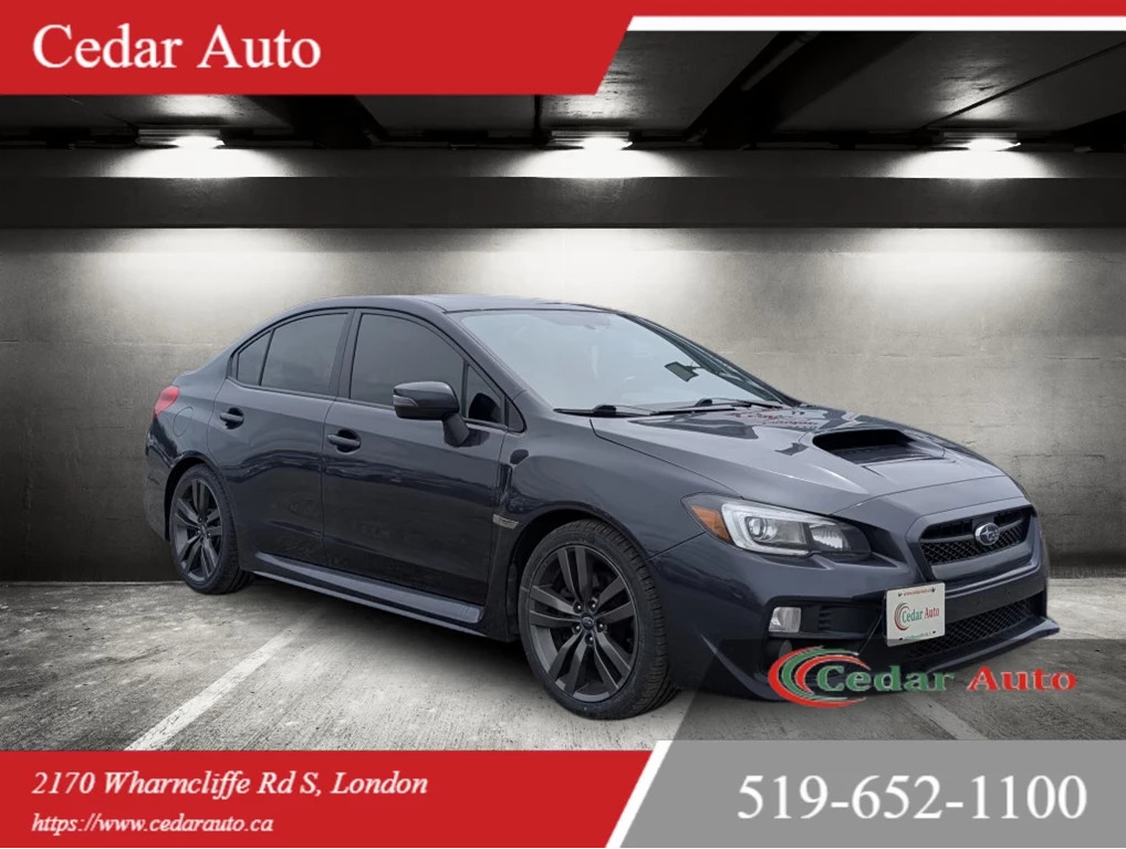 Used 2017 Subaru WRX 4DR SEDAN SPORT-TECH MANUAL 