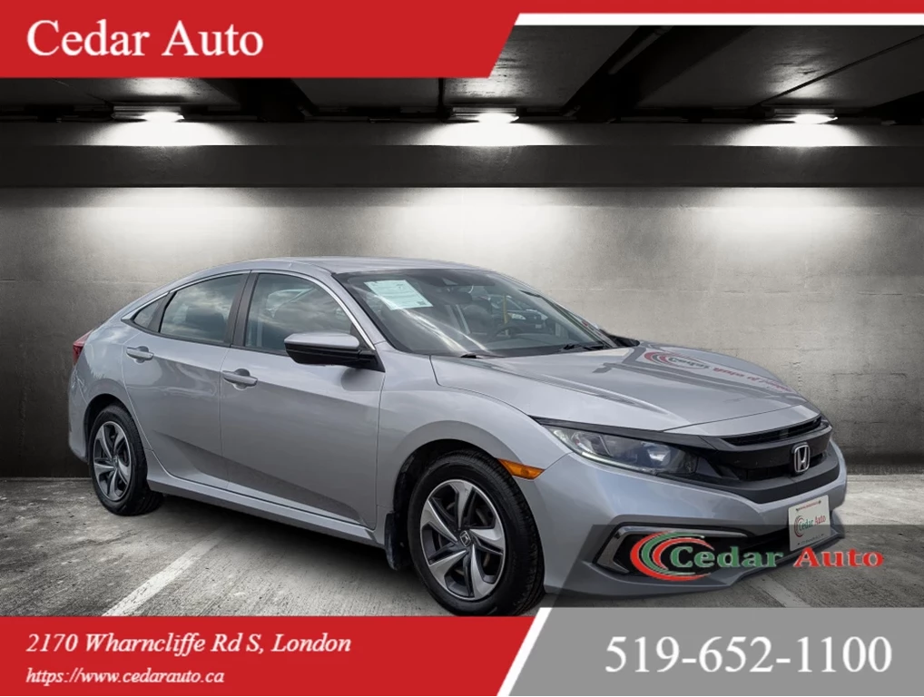 Used 2021 Honda CIVIC SEDAN LX CVT 