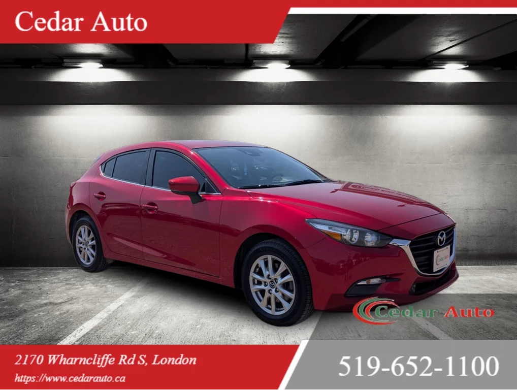 Used 2018 Mazda MAZDA3 SPORT GS MANUAL 