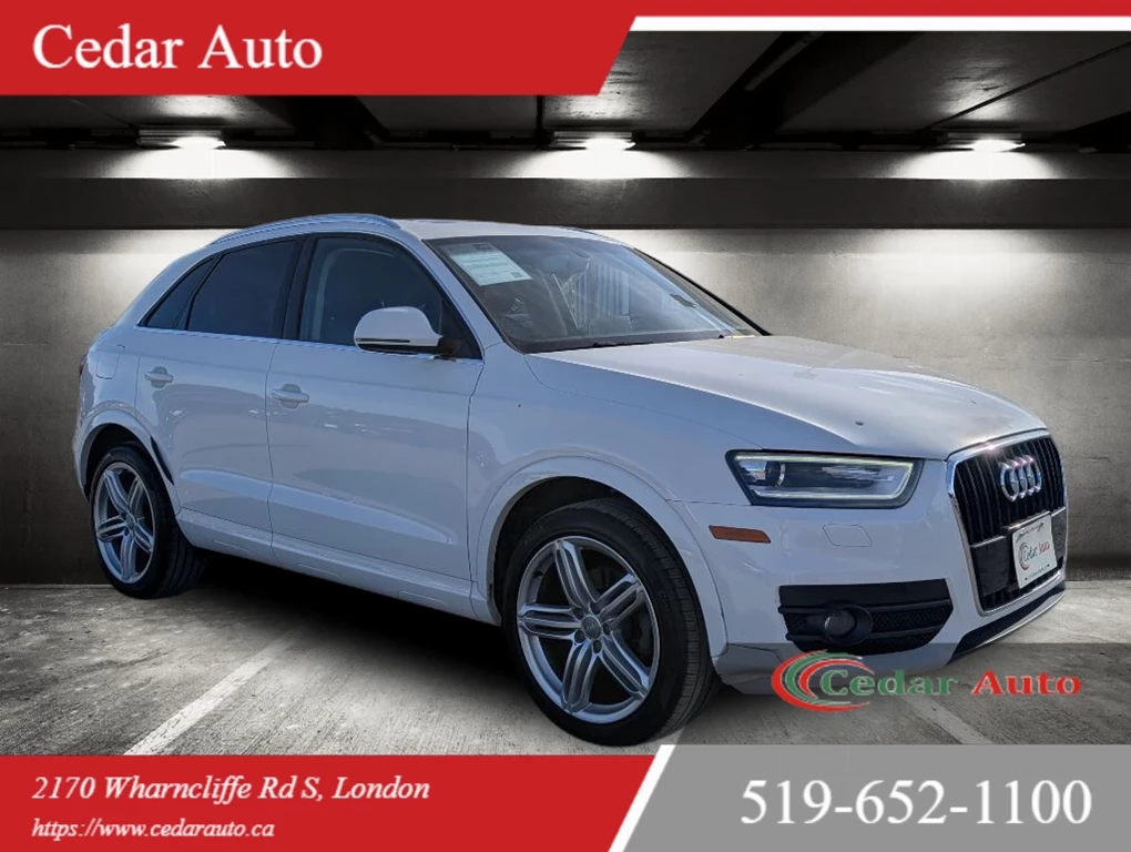 Used 2015 Audi Q3 FRONTTRAK 4DR 2.0T PROGRESSIV 
