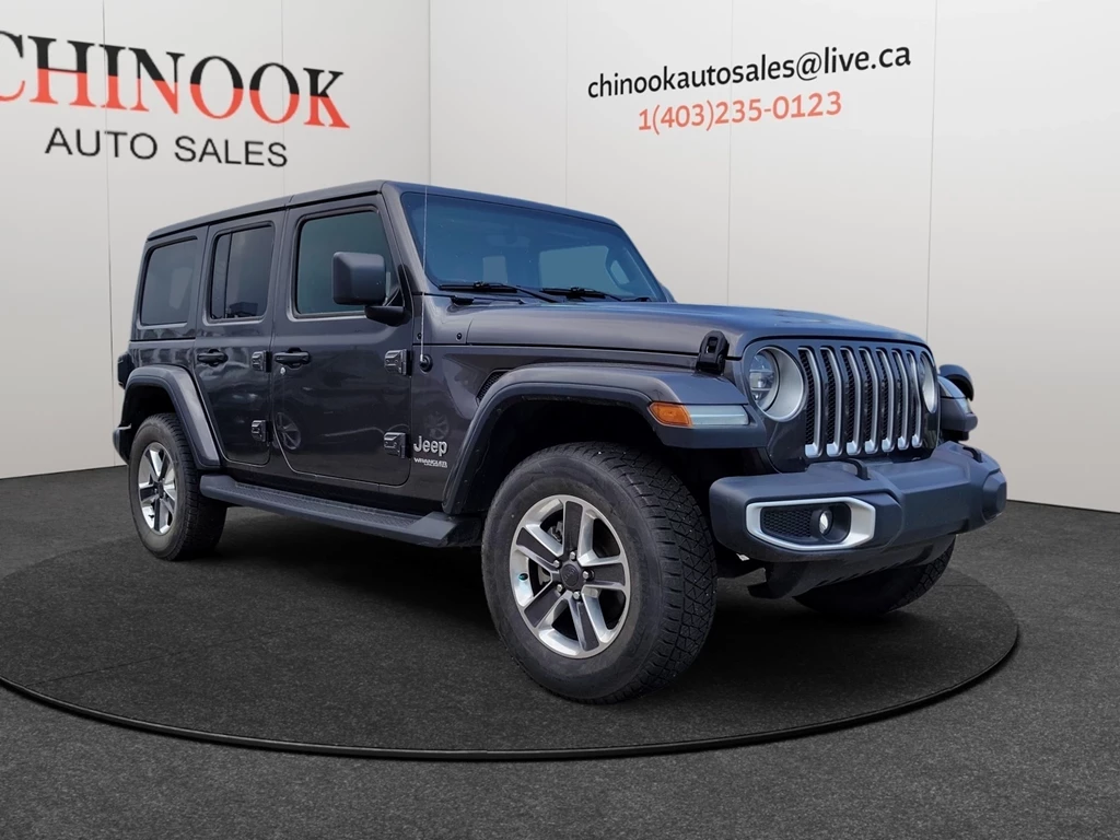 Used 2019 Jeep WRANGLER UNLIMITED SAHARA 4X4 