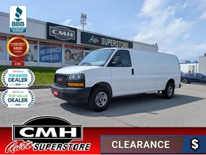 Used 2022 GMC SAVANA Cargo Van WT **EXTENDED CARGO VAN**