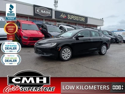 Used 2016 Chrysler 200 LX **VERY LOW KMS - 20 SERVICE RECS**
