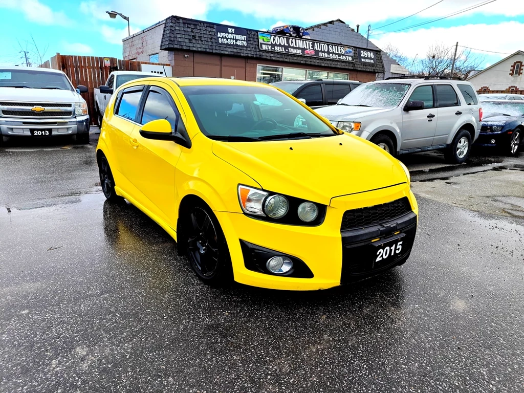 Used 2015 Chevrolet SONIC LT 