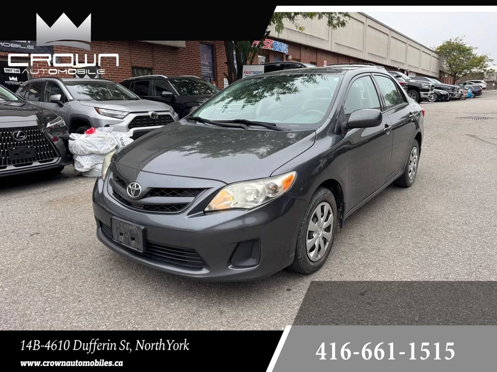 Used 2012 Toyota COROLLA FWD 