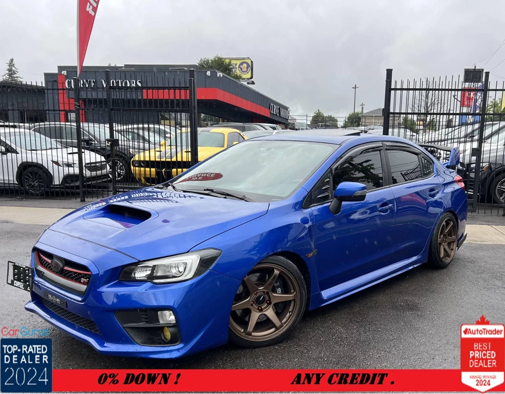 Used 2015 Subaru WRX AWD STI SPORT-TECH WITH WING 