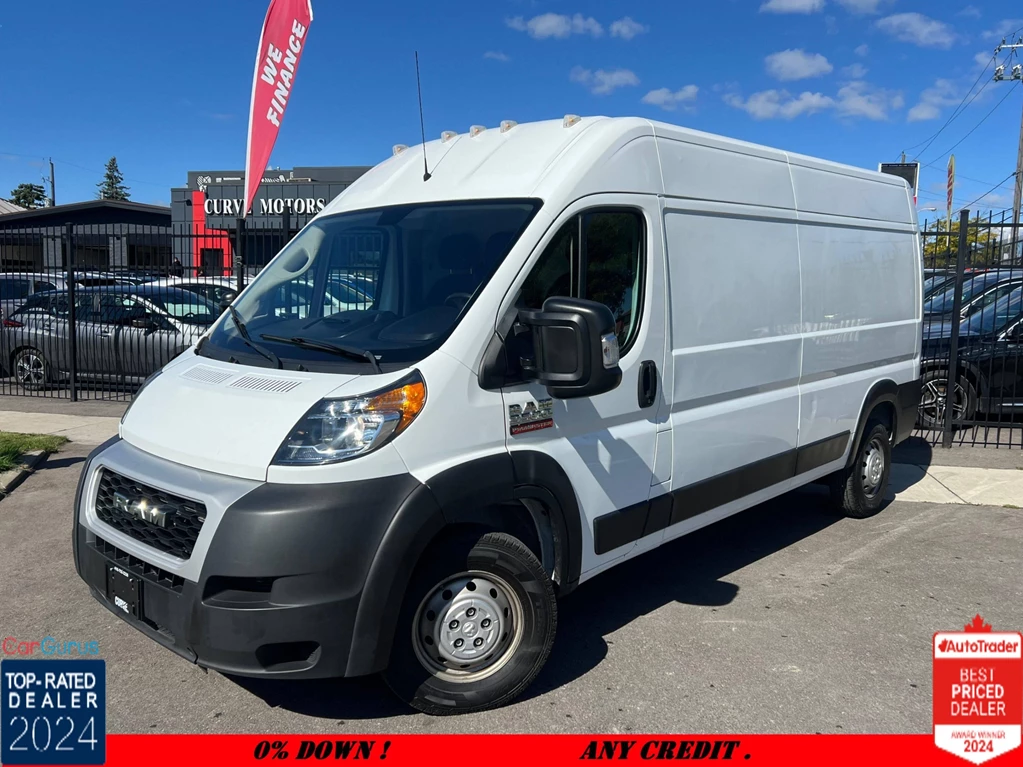 Used 2021 RAM PROMASTER FWD 2500 HIGH ROOF 159 WB 