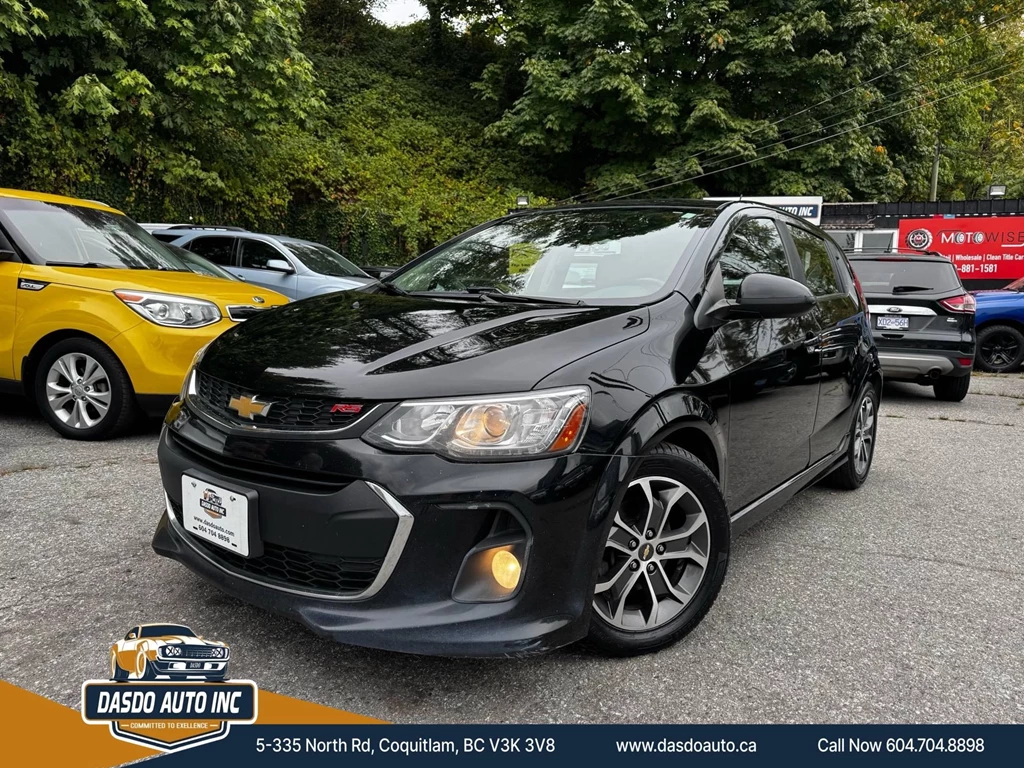 Used 2017 Chevrolet SONIC FWD 