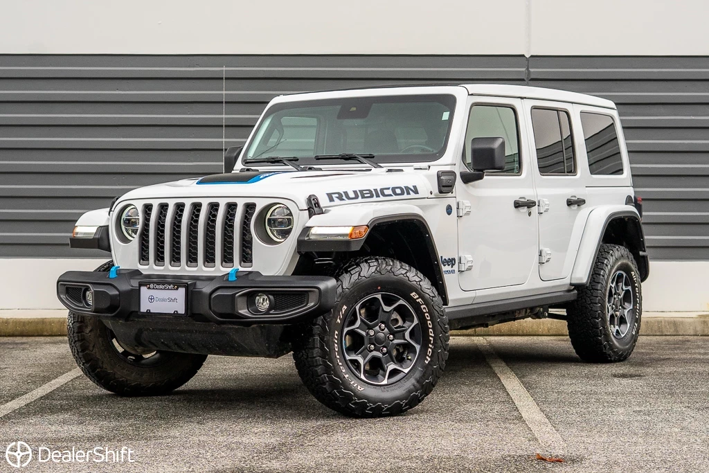 Used 2022 Jeep WRANGLER UNLIMITED 4XE RUBICON W/ CONVERTIBLE TOP 