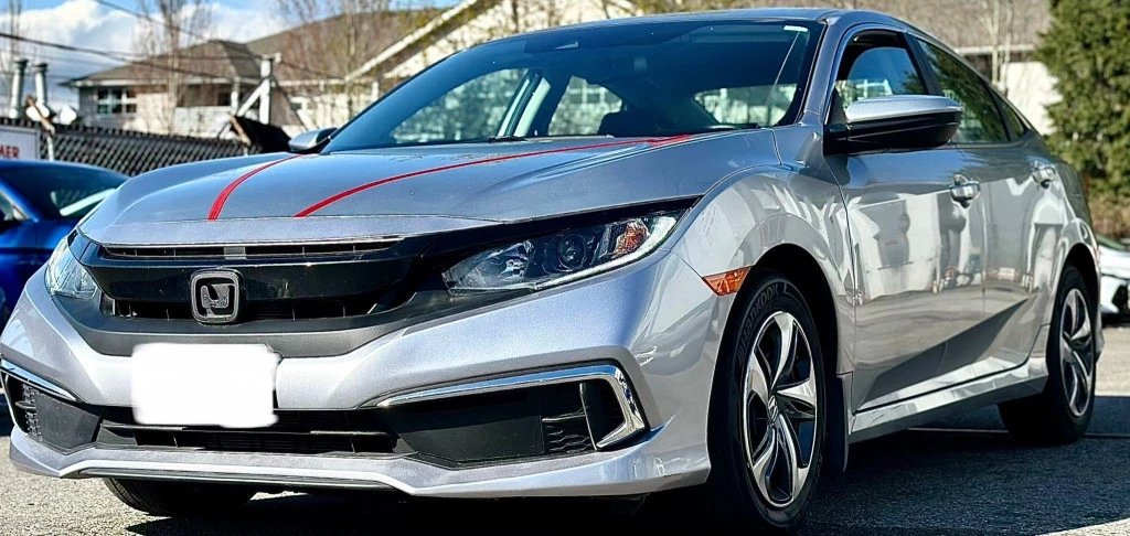 Used 2021 Honda CIVIC SEDAN LX CVT 