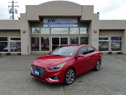 Used 2018 Hyundai ACCENT Limited | FALL SPECIAL | LEATHER | SUNROOF | REAR CAM