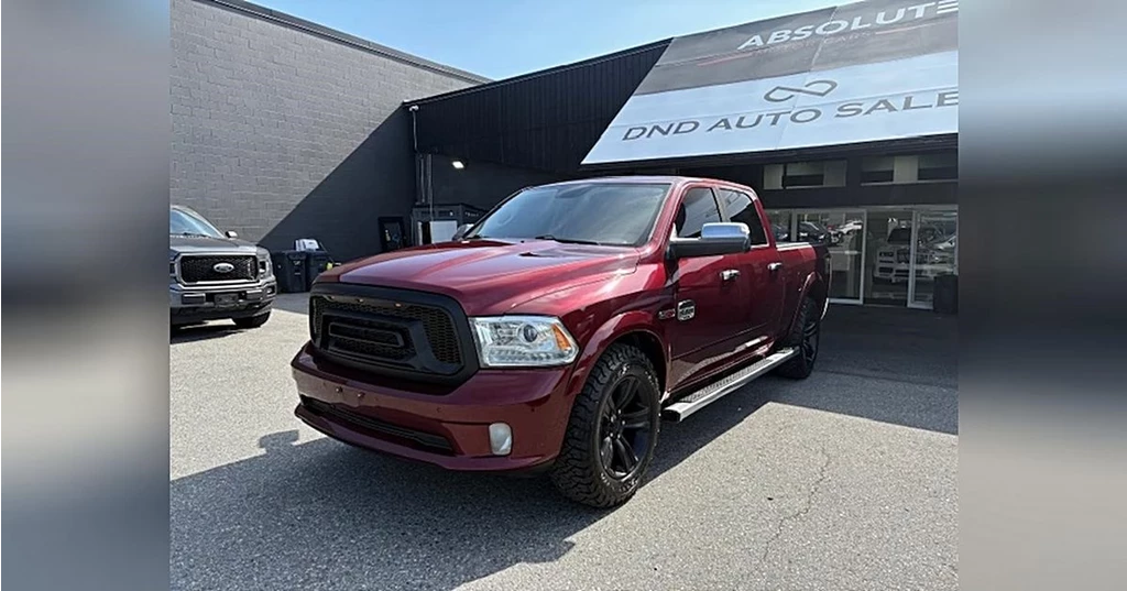 Used 2016 RAM 1500 CREW CAB LARAMIE LONGHORN 4X4 4WD Crew Cab 149" Longhorn 3.0L Ecodiesel