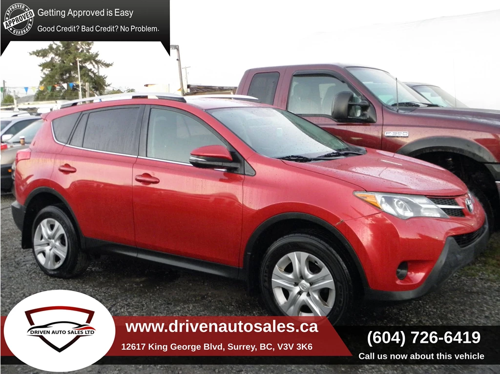 Used 2015 Toyota RAV4 LE 4-CYLINDER ALL WHEEL DRIVE BACKUP CAMERA 