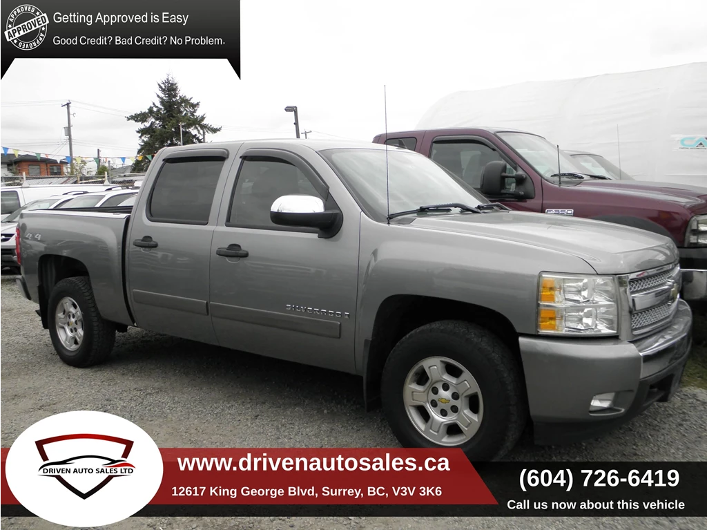 Used 2008 Chevrolet SILVERADO 1500 LT CREW CAB 4X4 