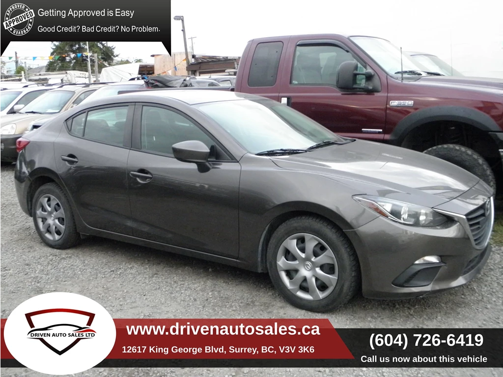 Used 2015 Mazda 3 SEDAN SKYACTIVE 6-SPEED MANUAL 