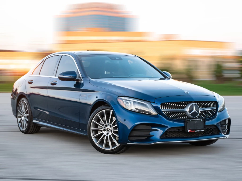 Used 2019 Mercedes-Benz C-CLASS C 300|TECH PKG|NAV|PANOROOF|BACK UP|B 