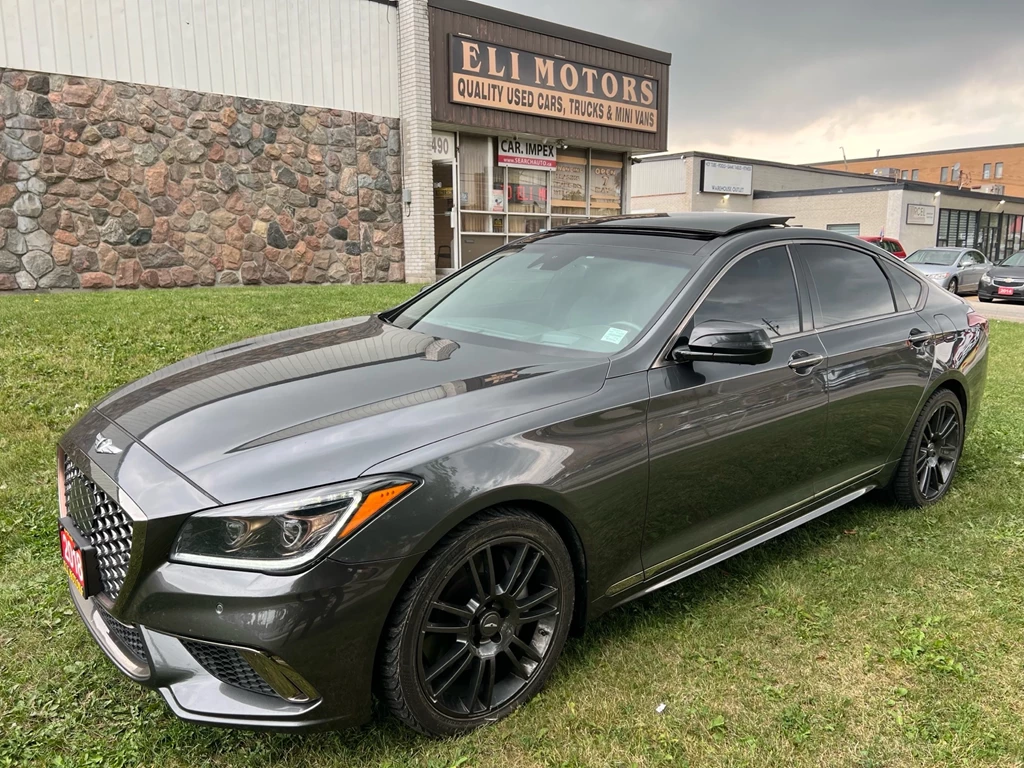 Used 2018 Genesis G80 3.3T SPORT AWD PANO ROOF NAVI 360 CAM 