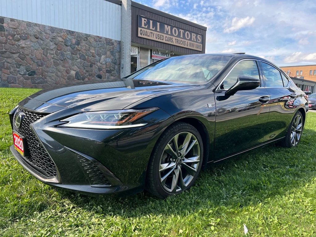 Used 2020 Lexus ES ES 350 F-SPORT2 LUXURY RED INTERIOR 