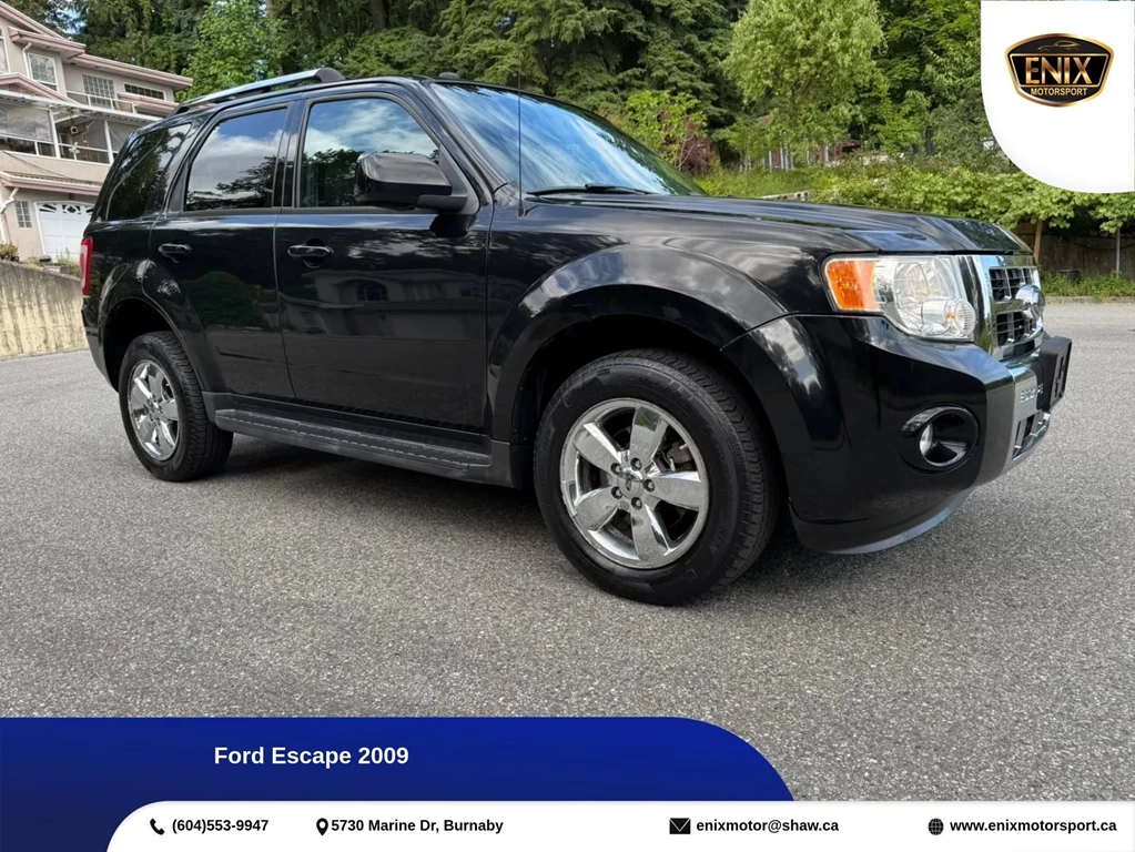 Used 2009 Ford ESCAPE LIMITED | AWD | NAVIGATION | LOW KM | NO... 
