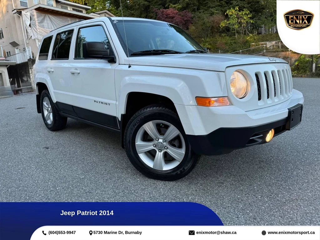 Used 2014 Jeep PATRIOT AUTO| 4WD| BACKUP CAMERA| NEW TIRES|BAC... 
