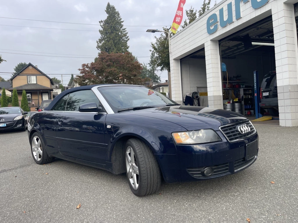 Used 2004 Audi A4 1.8T 2dr Front-wheel Drive FrontTrak Cabriolet CVT