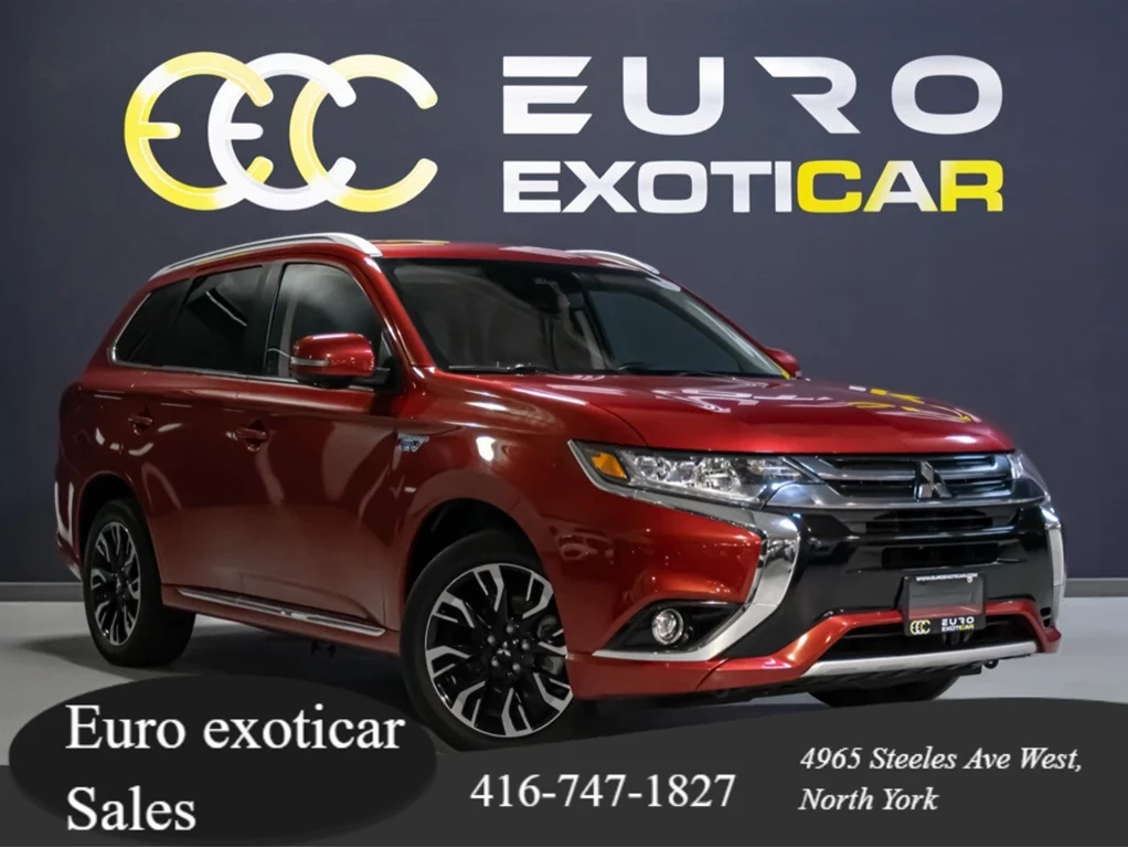 Used 2018 Mitsubishi OUTLANDER PHEV SE PLUG IN HYBRID SE AWC ROOF CA... 