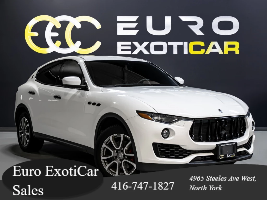 Used 2017 Maserati LEVANTE LUXURY AWD LEATHER PAN ROOF NAV BSPOT 