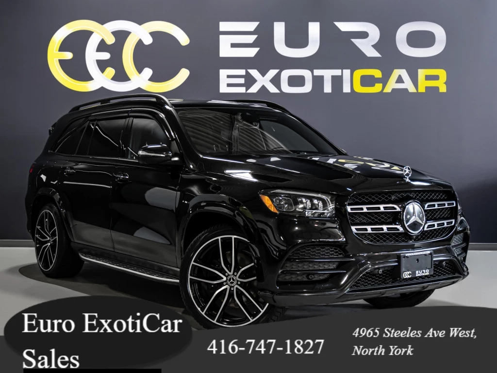 Used 2021 Mercedes-Benz GLS-CLASS GLS 450 AMG PKG 4MATIC SUV CPTN CHAIRS 