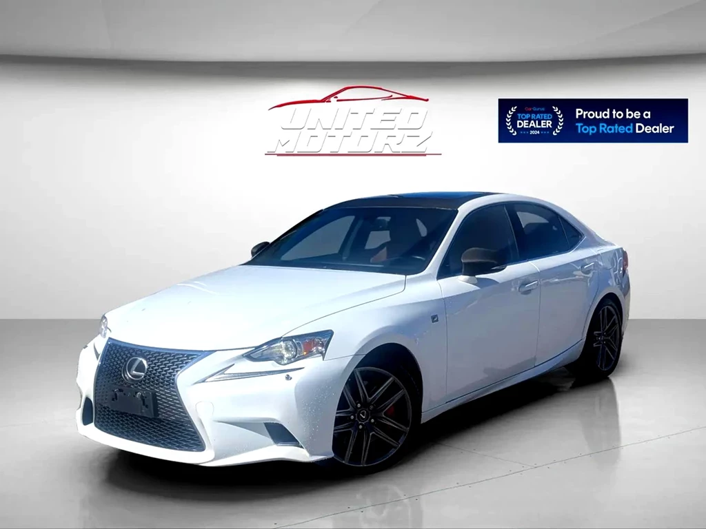 Used 2014 Lexus IS 350 F-SPORT~CERTIFIED~RED LEATHER SEATS 