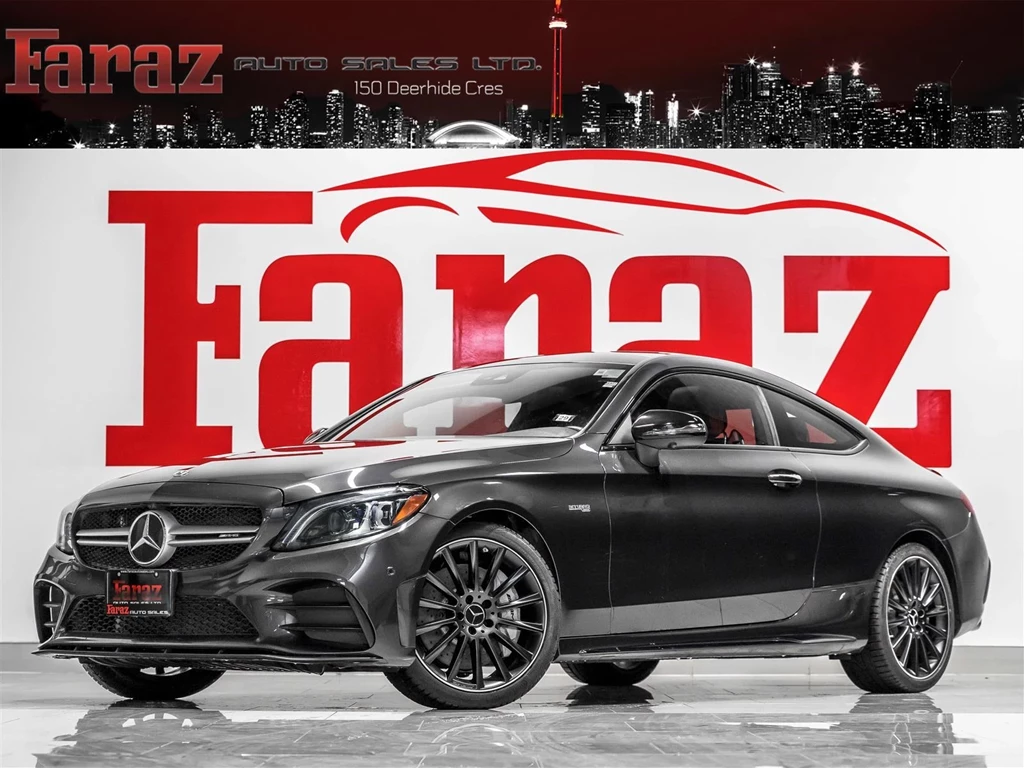 Used 2023 Mercedes-Benz C43 AMG C 43|COUPE|NIGHT PKG|BURMESTER|360CAM|BLINDSPOT|LOADED