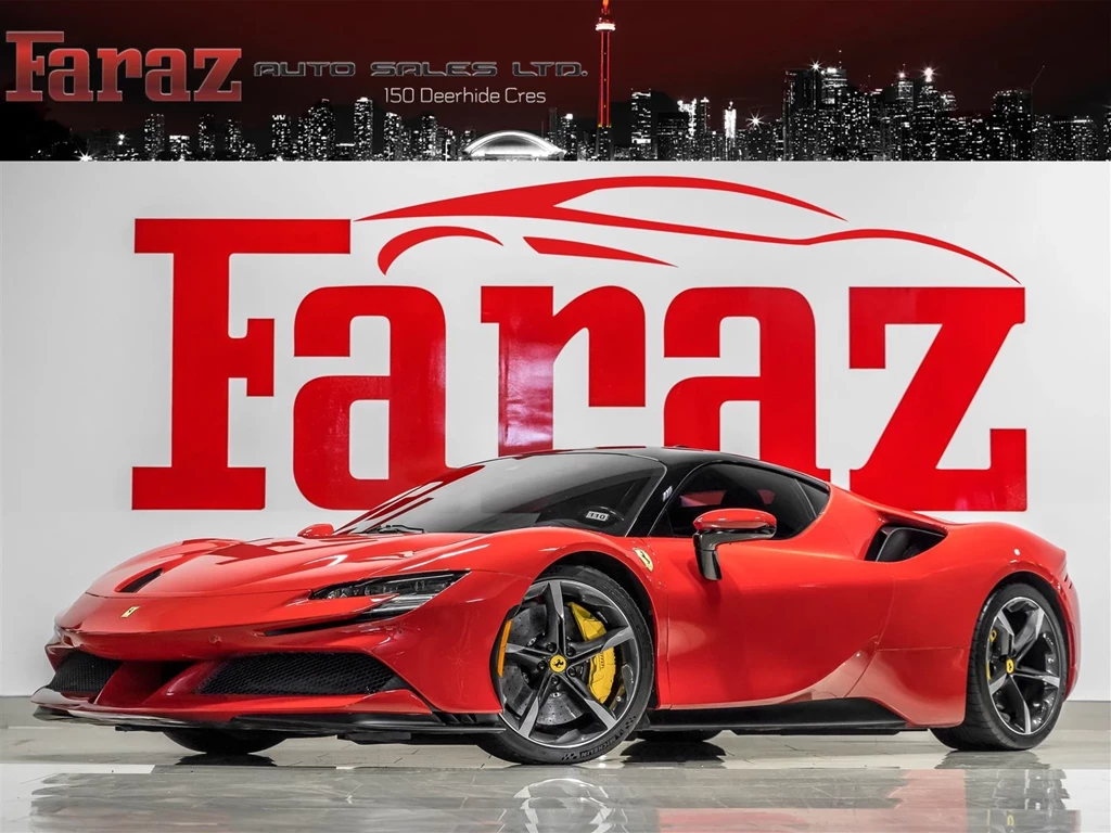 Used 2023 Ferrari SCAGLIETTI CARBON FIBER DRIVER ZONE + LEDS|TITANIUM EXHAUST PIPES