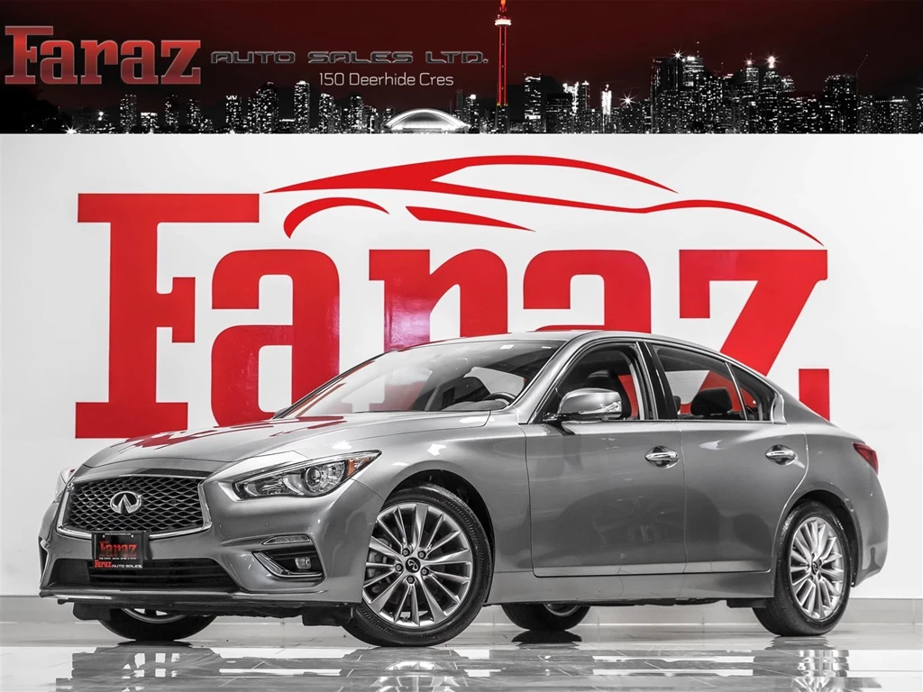 Used 2021 Infiniti Q50 LUXE|AWD|ADAPT CRUISE|BLINDSPOT|360CAM|LOADED
