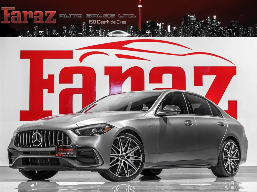 Used 2023 Mercedes-Benz C43 AMG C 43|PINNACLE TRIM|AMG NIGHT PKG PLUS|AMG CARBON PKG|LOADED