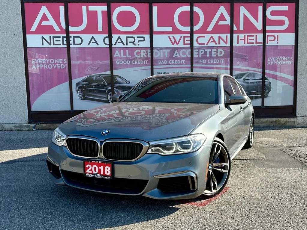 Used 2018 BMW 5 SERIES M550i XDRIVE | LEATHER | SUNROOF | NAVI | LOW KMS
