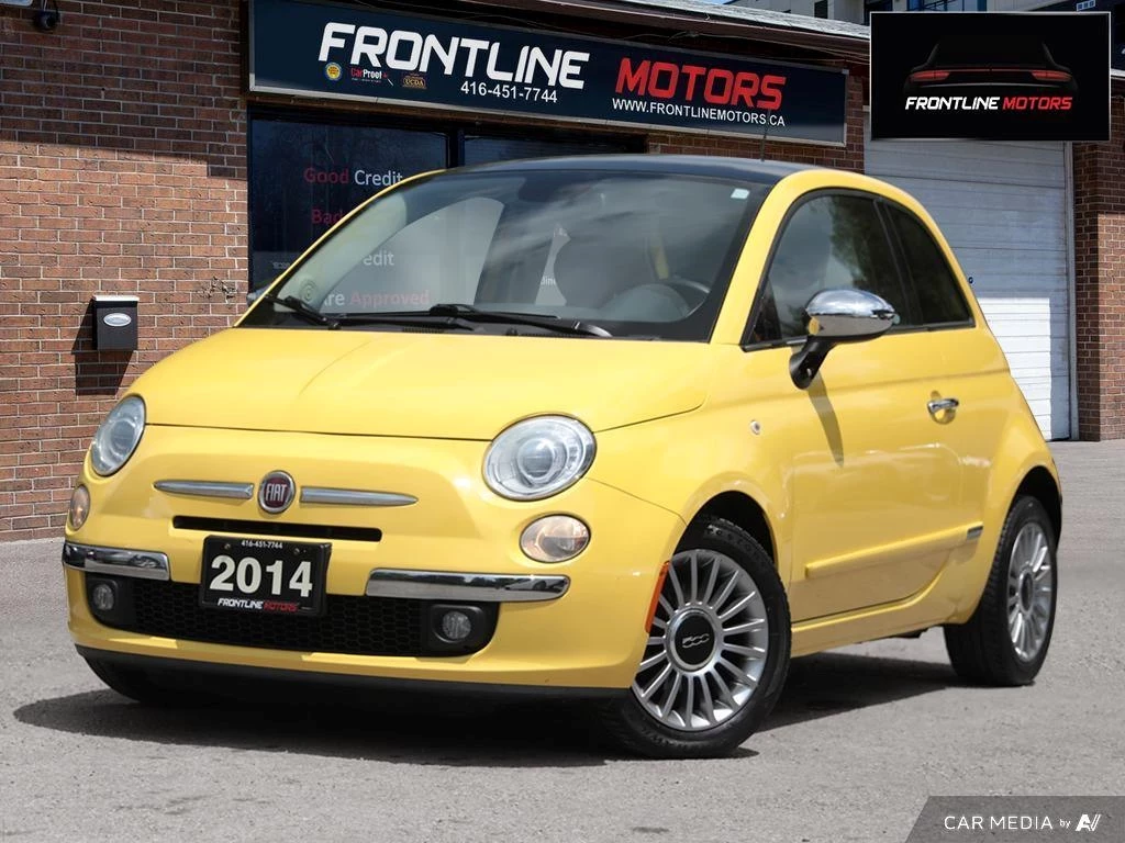 Used 2014 Fiat 500 2DR HB LOUNGE *5-SPEED MANUAL 