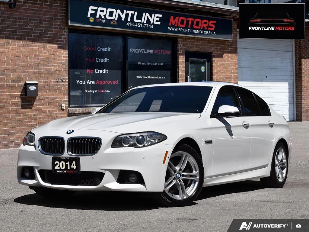 Used 2014 BMW 5 SERIES 4DR SDN 528I XDRIVE M SPORT PACKAGE 
