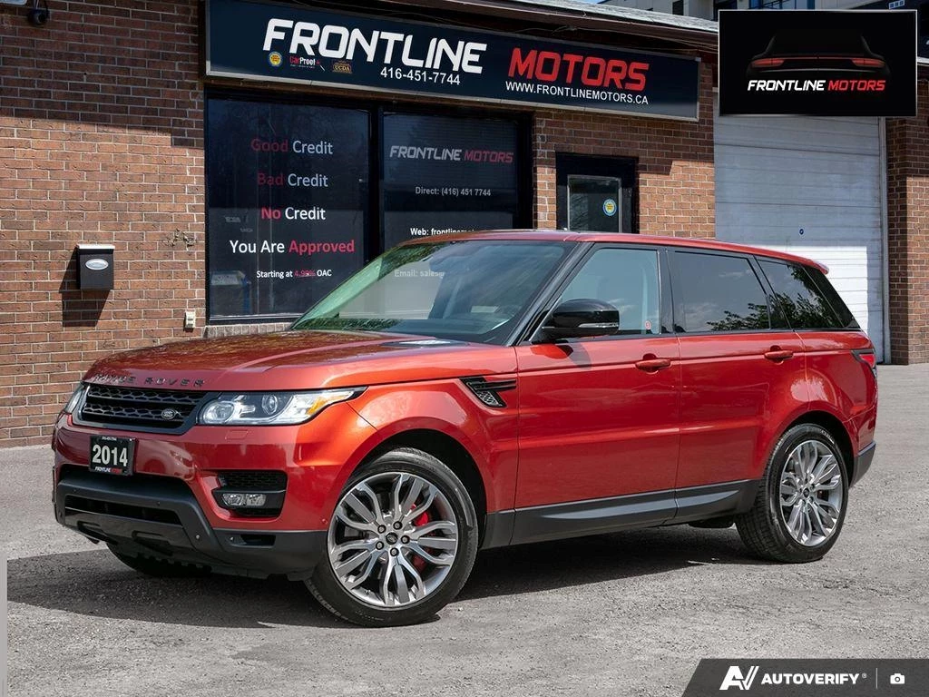 Used 2014 Land Rover RANGE ROVER SPORT 4WD V8 SUPERCHARGED DYNAMIC 5... 