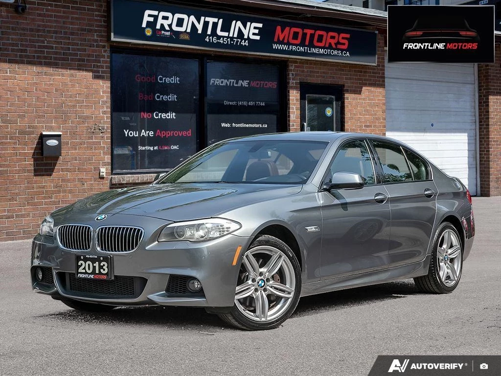 Used 2013 BMW 5 SERIES 535I XDRIVE AWD M SPORTS PACKAGE 