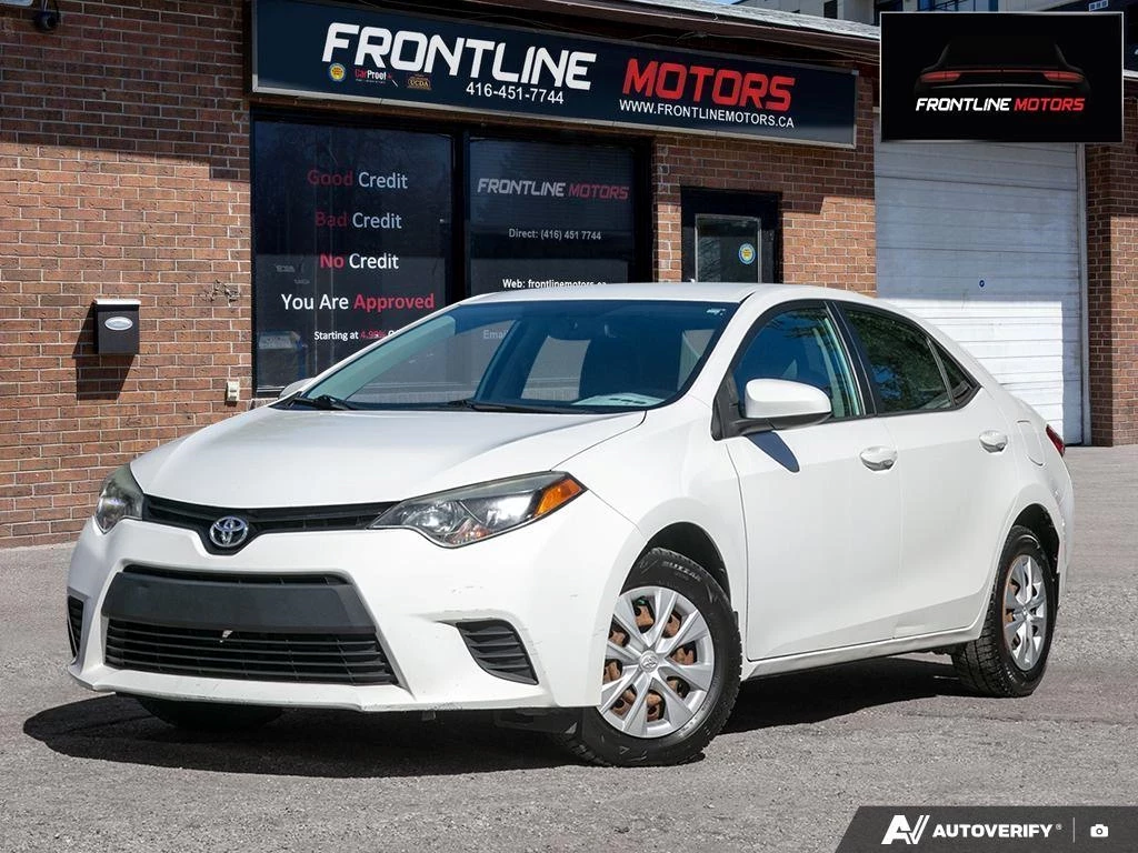 Used 2015 Toyota COROLLA 4DR SDN *6-SPEED MANUAL TRANSMISSION 