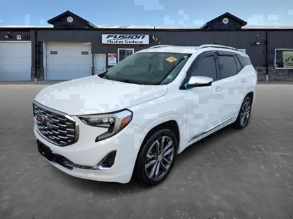 Used 2018 GMC TERRAIN AWD Denali-NAVIGATION-LEATHER-REMOTE START-REAR CA