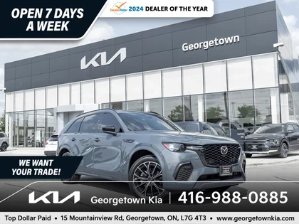 Used 2025 Mazda CX-70 PHEV GT 2.5L AWD SUNROOF ONLY 3K KM NAV LTHR