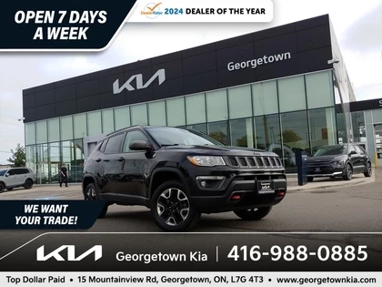 Used 2018 Jeep COMPASS Trailhawk 2.4L 4WD NAV HTD SEATS BU CAM